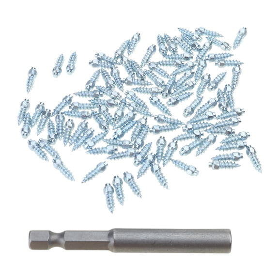 Tire Studs, Screw Snow Carbidse Spikes, Wheel Tyres Studs for Scooters, Autos, Pickups, ATV Motorcycles (9mm 12mm)
