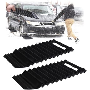 Tire Traction Mat, Traction Boards Recovery Track Portable Emergency Devices Tire Traction Mats for Pickups Snow, Ice, Mud, and Sand Used to Cars, Trucks, Van or Fleet Vehicle