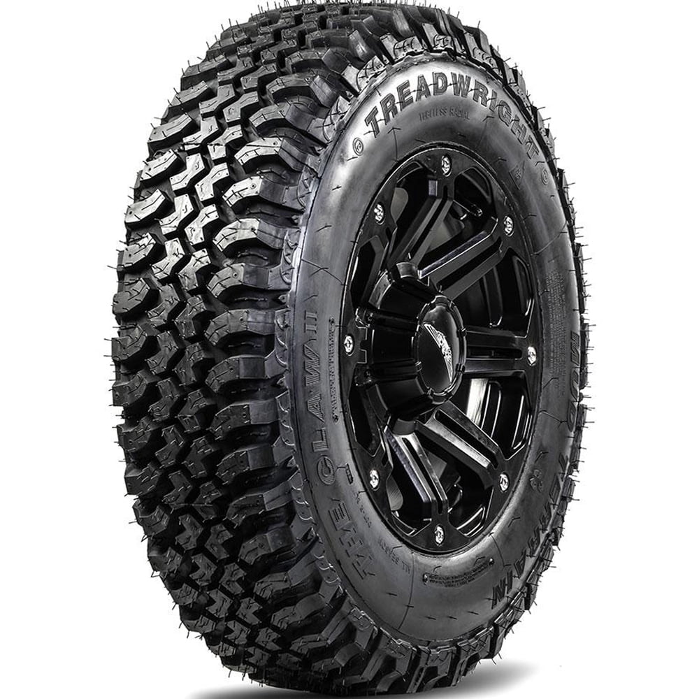 TreadWright Claw II LT Truck Tire, 245/75R17 Load E 10 Ply M/T Mud ...