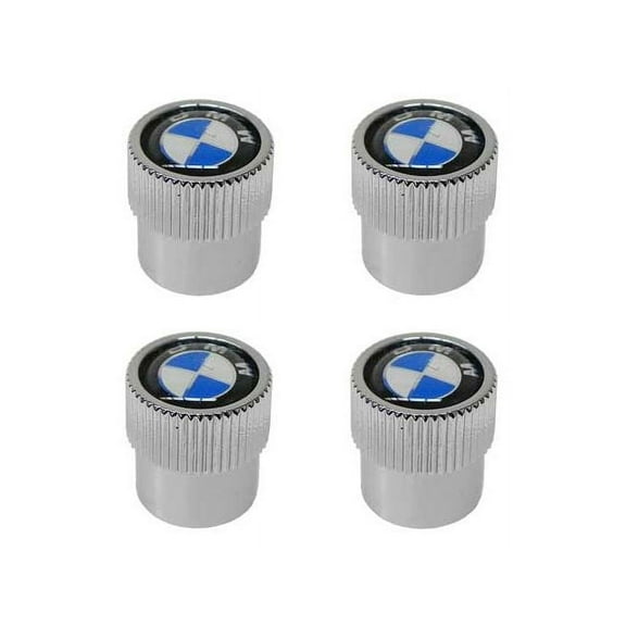 Tire Valve Stem Cap Set - Compatible with 2003 - 2008 BMW Z4 2004 2005 2006 2007