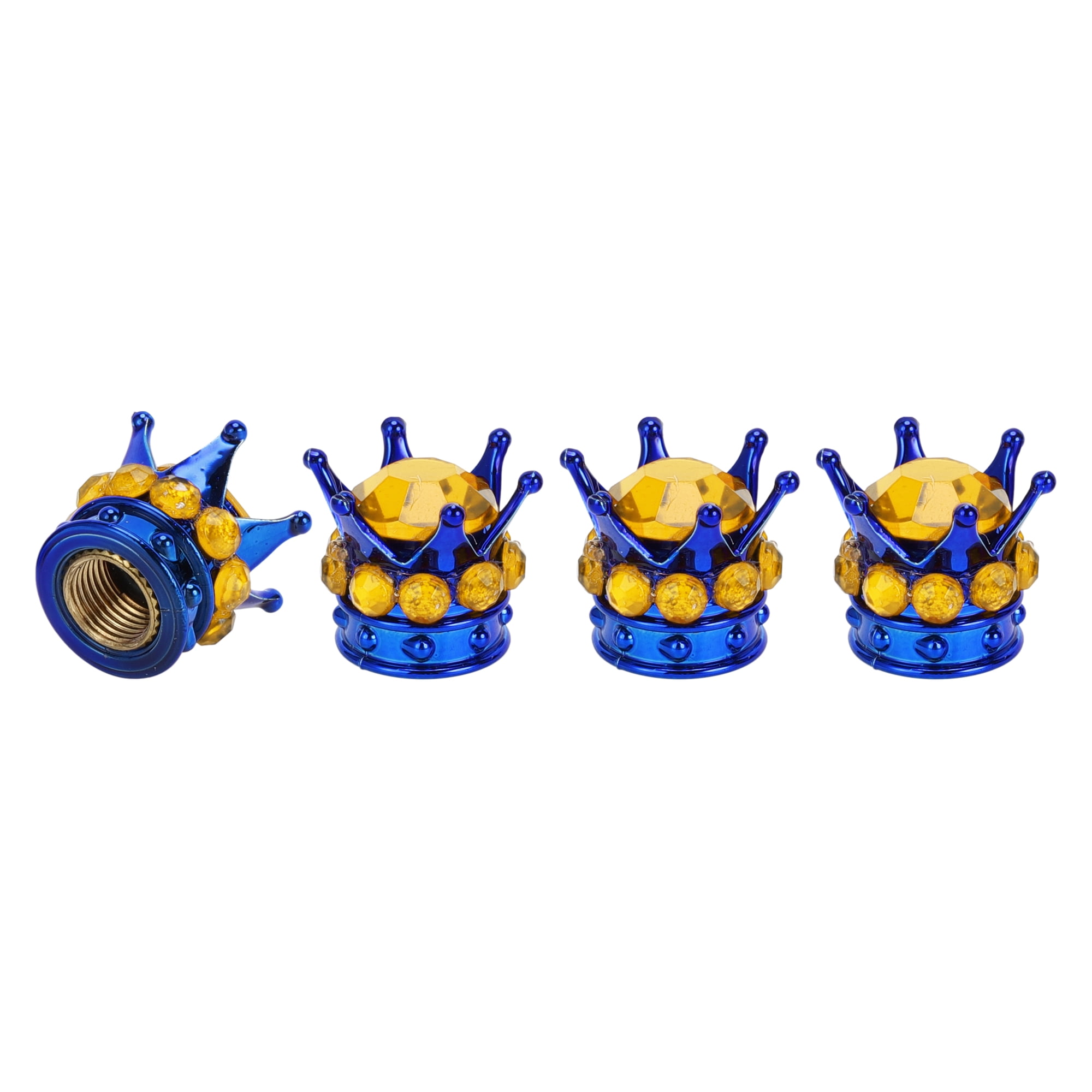 A ABSOPRO Lot De 4 Bouchons De Valve De Pneu 12,8 X 15,8 Mm En ABS