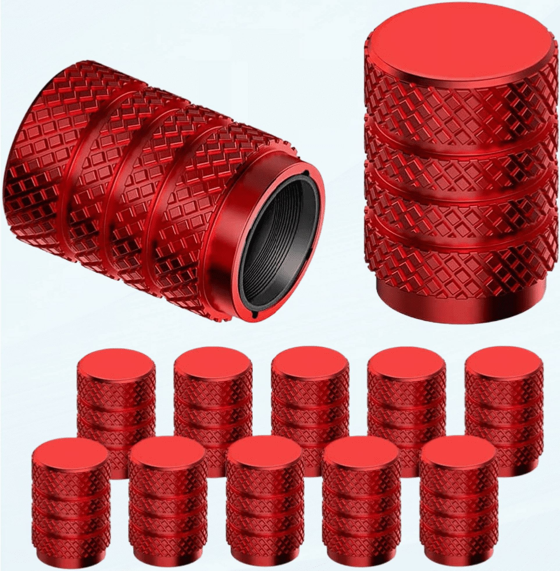 Barrel Tire Valve Caps Universal Stem Covers For Cars, SUVs, Bike And Bicycle, T