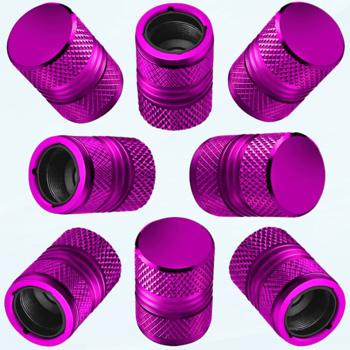 Tire Valve Stem Caps for Car Tires Air Caps Cover 8 Pack Corrosion