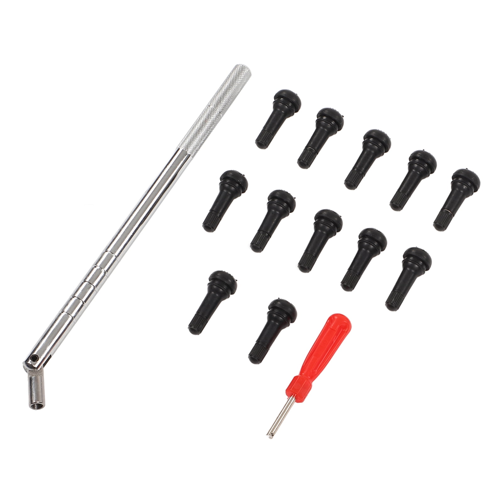 Tire Valve Stem Installer Kit,14 Pieces Tire Valve Stems Installation