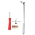 Tire Valve Stem Puller Installer Remover Repair Tool Set Kit for Car