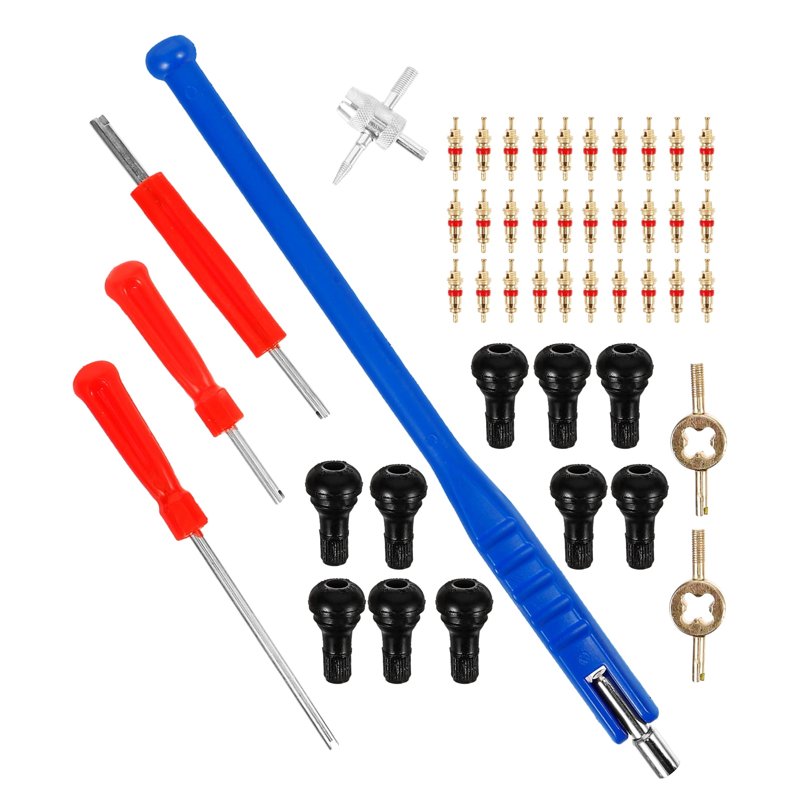 Tire Valve Stem Removal Tools Installation Puller Repair Patch Pack