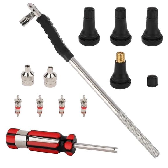 Tire Valve Stem Tool Puller and Installer Kit, 4PCS TR413 Tubeless Snap-in Va...