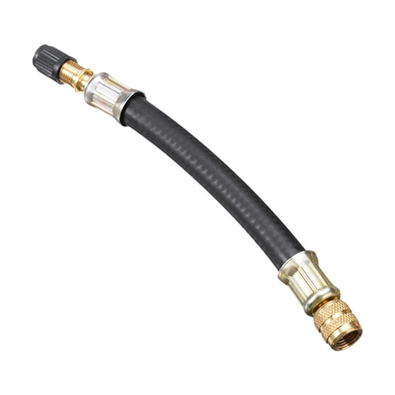 Tire Valves Extension Hose 110-200mm Flexible Rubber Adapter For Car Bike Scooter Wheel Use Easy Installation