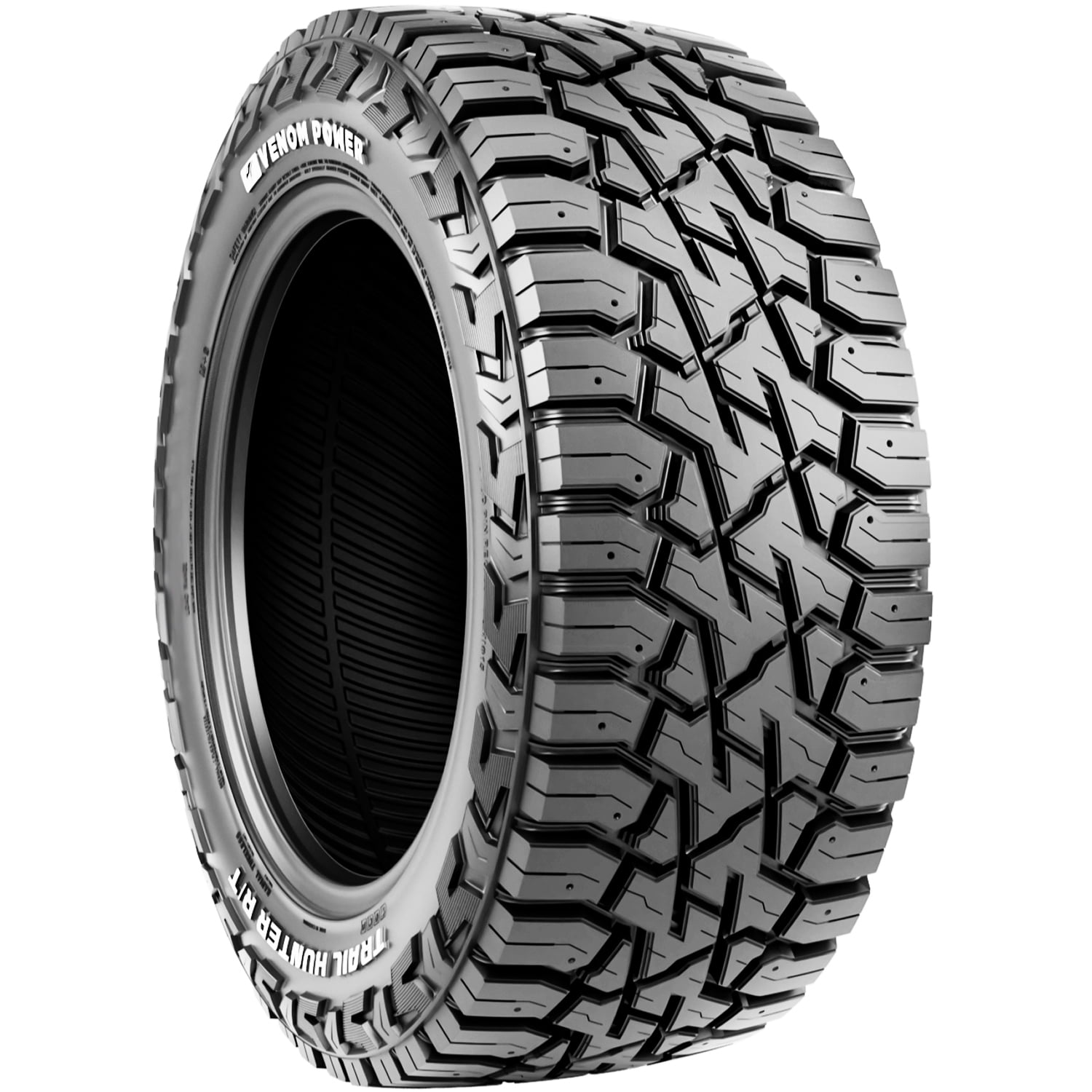 Tire Venom Power Trail Hunter R/T LT 35X12.50R20 10 Ply (RWL) Rugged Terrain