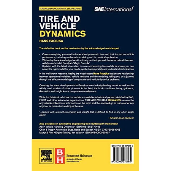 Pre-Owned Tire and Vehicle Dynamics
