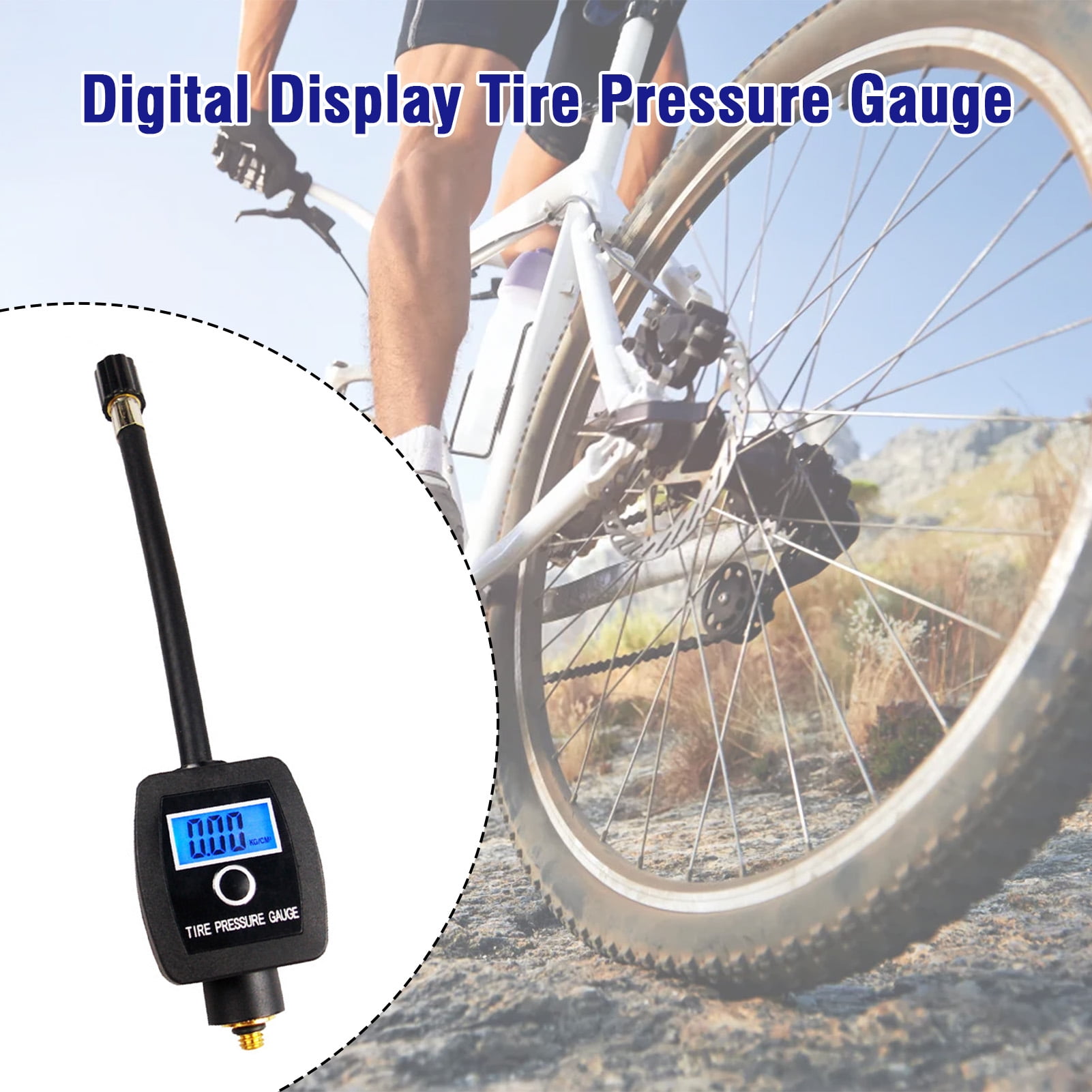 Tire pressure ,Car Pressure Car Display Bike Tyre Pressure Universal