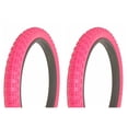 thumbnail image 1 of Tire set. 2 Tires. Two Tires Duro 18" x 2.125" Pink/Pink Side Wall HF-143G., 1 of 1