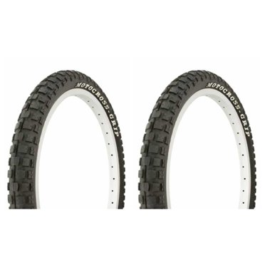 DURO 20 X 2.125 Black BMX / Motocross Tire With Tube – Single