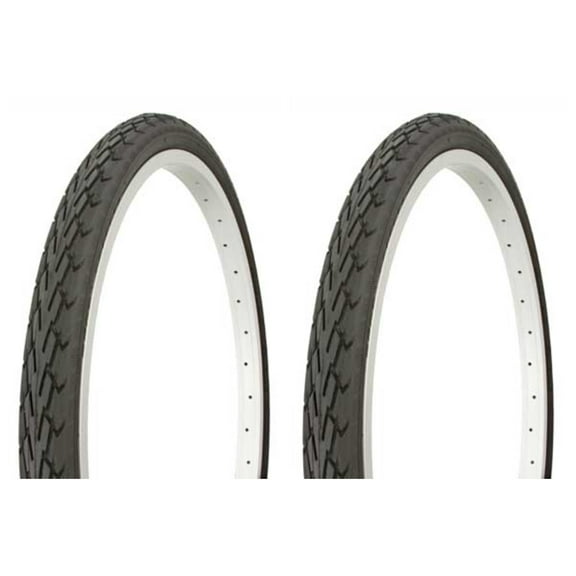 Tire set. 2 Tires. Two Tires Duro 24" x 1.75" Black/Black Side Wall lowrider bicycle Tires,beach cruiser bike Tires, cruiser bike Tires, chopper bike Tires