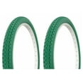 thumbnail image 1 of Tire set. 2 Tires. Two Tires Duro 24" x 2.125" Green/Green Side Wall lowrider bicycle Tires,beach cruiser bike Tires, cruiser bike Tires, chopper bike Tires, 1 of 1