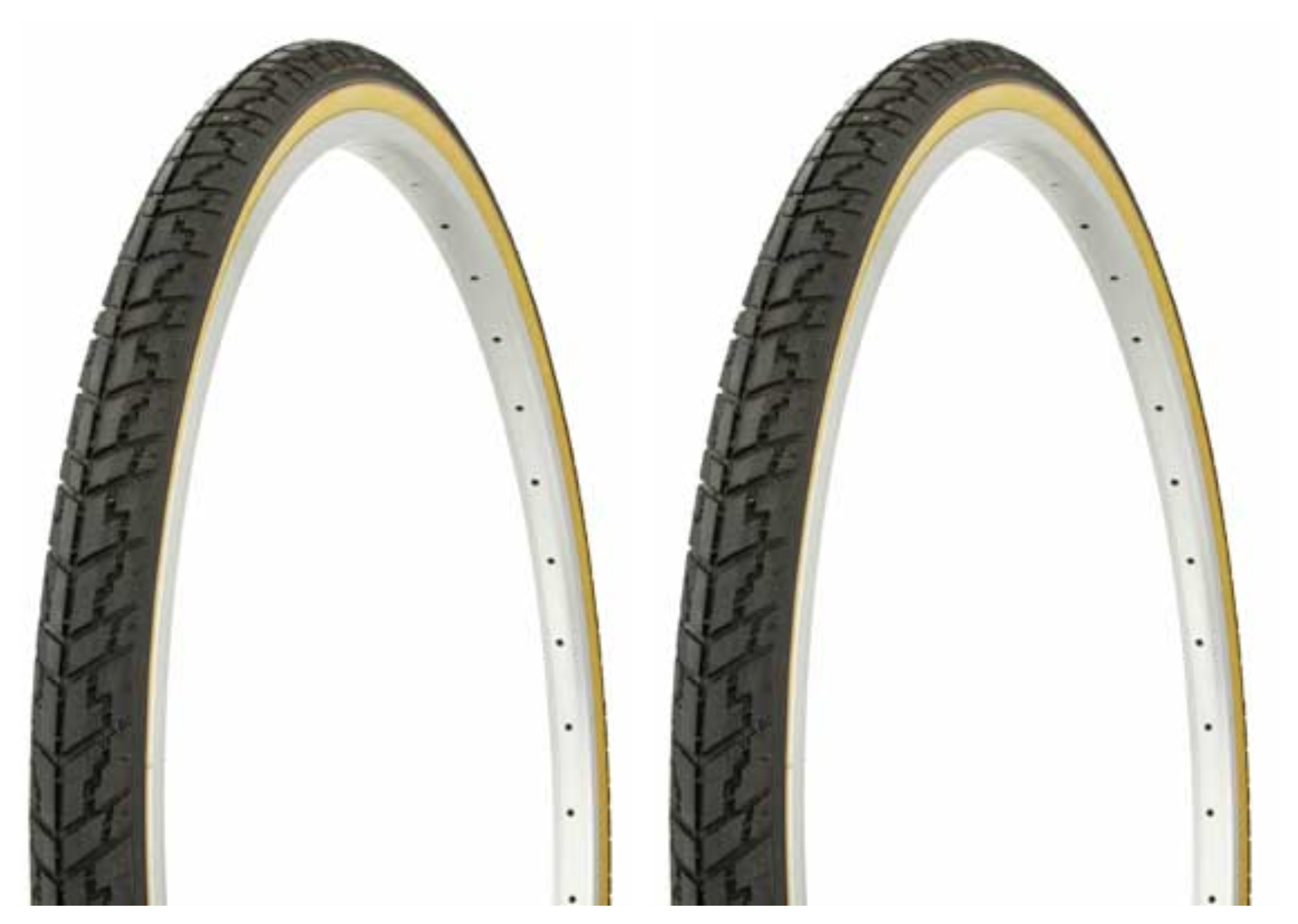 Tire set. 2 Tires. Two Tires Duro 26" x 1 3/8" Black/Gum Side Wall HF-109. bike Tires, beach cruiser bike Tires,cruiser bike Tires,chopper bike Tires