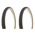 thumbnail image 1 of Tire set. 2 Tires. Two Tires Duro 26" x 2.125" Black/Gum Side WallHF-851. Duro Brand HF-851 Beach Bum 30-35 PSI., 1 of 1