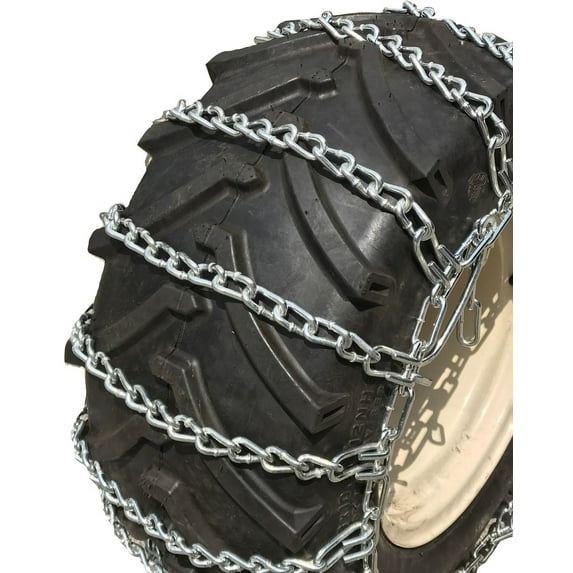 Tirechain 12.25 X 3.50 X 6, 12.25 3.50 6 Heavy Duty Tractor Tire Chains, Sold Per Pair