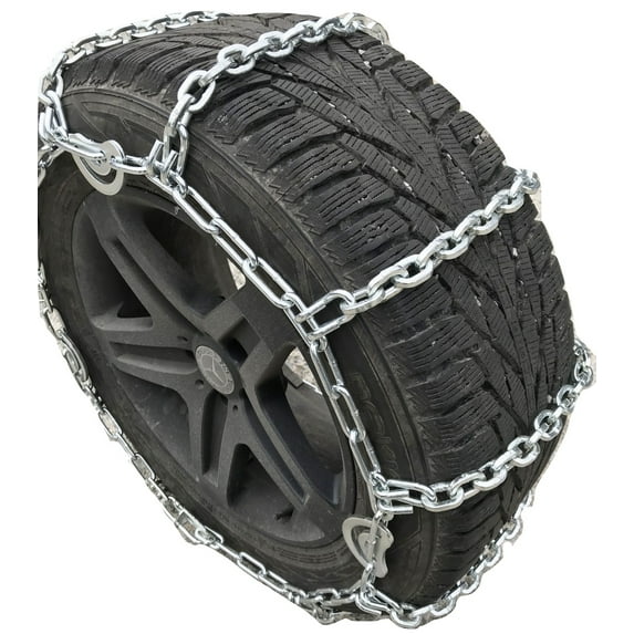 Tirechain Load Range E, Mud, And K02 265/75R-17, 265/75-17 7Mm Square Boron Alloy Tire Chains With Cams,