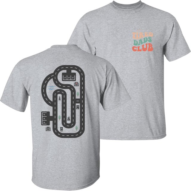 Tired Dads Club T-Shirt - Racing Shirts for Dad Funny Fathers Day Shirt