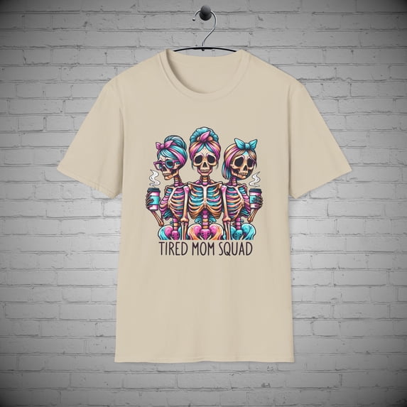 Tired Mom t-shirt, Mother's Day Gift, Mama tee, Exhausted Mom tee