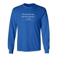 thumbnail image 1 of Tired Of Giving In Sarcastic Novelty Gift Idea Adult Humor Funny Men's Long Sleeve Shirts, 1 of 3