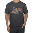 thumbnail image 1 of Tired Sleeping Cat | I Wish I Was My Cat Funny Colorful Kitty | Dean Russo Art Animal Lover Men's T-Shirt, Heather Black, 3X-Large, 1 of 6