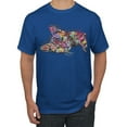 thumbnail image 1 of Tired Sleeping Cat | I Wish I Was My Cat Funny Colorful Kitty | Dean Russo Art Animal Lover Men's T-Shirt, Royal, Large, 1 of 6