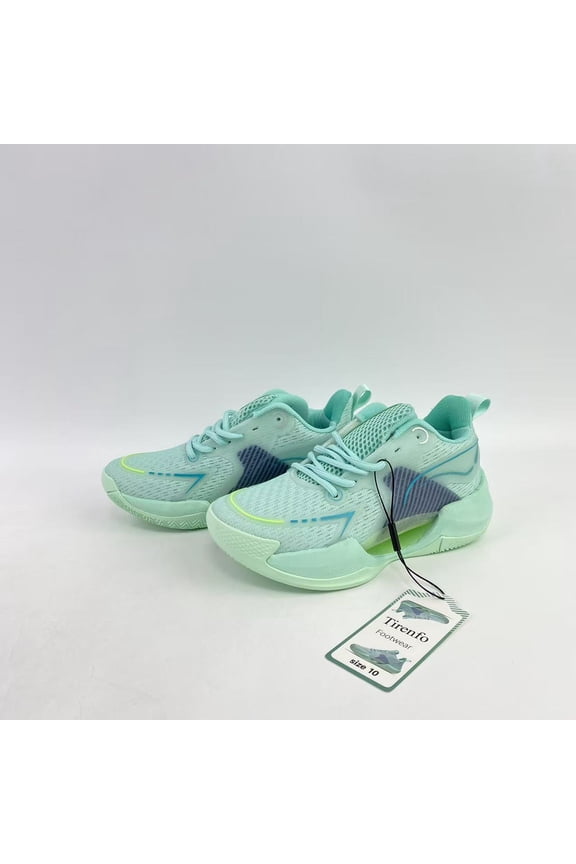 Footwear,Basketball Shoes High-top Sports Shoes Sneakers Durable Lace-up Non-Slip Running Shoes Secure - Size 10