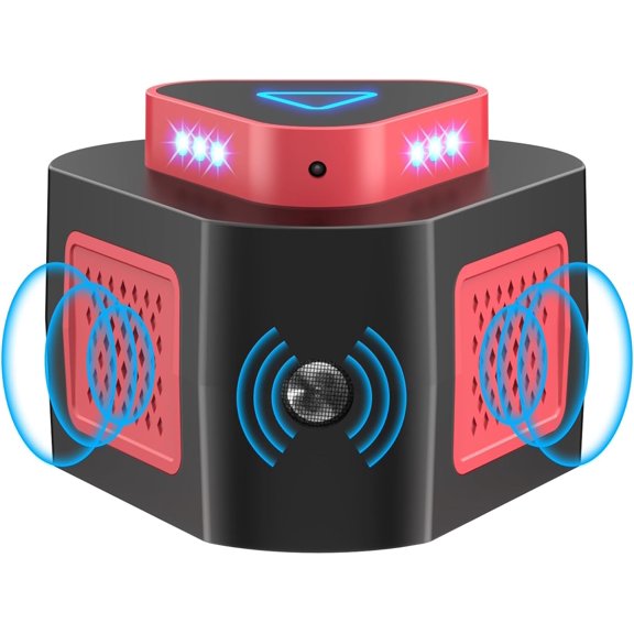 Tirgo Mouse Repellent Ultrasonic Plug in, Ultrasonic Pest Repeller Indoor with 4-Modes & Flashing Light, 360 Ultrasonic Mouse Blocker to get rid of mice for Home Attic Basement Garage Warehouse