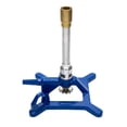 thumbnail image 1 of Tirrill Bunsen Burner, Natural Gas - Gas Flow Control, Flame Stabilizer, Air Flow Adjustable - Cast Iron StabiliBase, Anti-Tip Design with Handle - Suitable for use with Natural Gas - Eisco Labs, 1 of 4