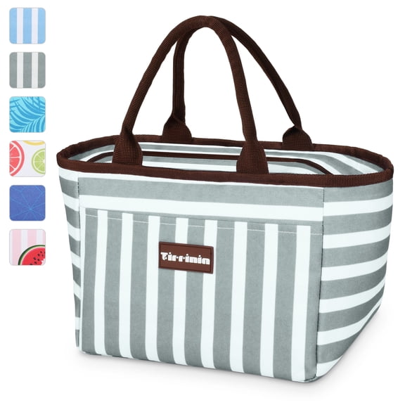 Tirrinia Valentine's Day Adult Insulated Lunch Bag, Large Casual Everyday Tote Bag, Gifts for Women