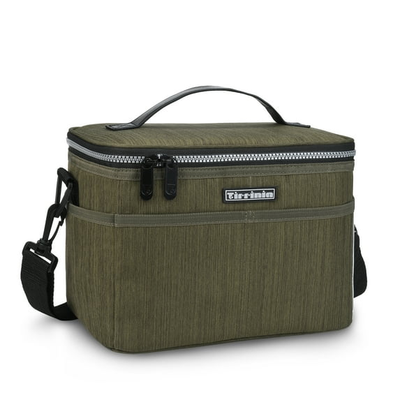 Tirrinia Adult Insulated Lunch Bag Totes Cooler Container Front Pocket