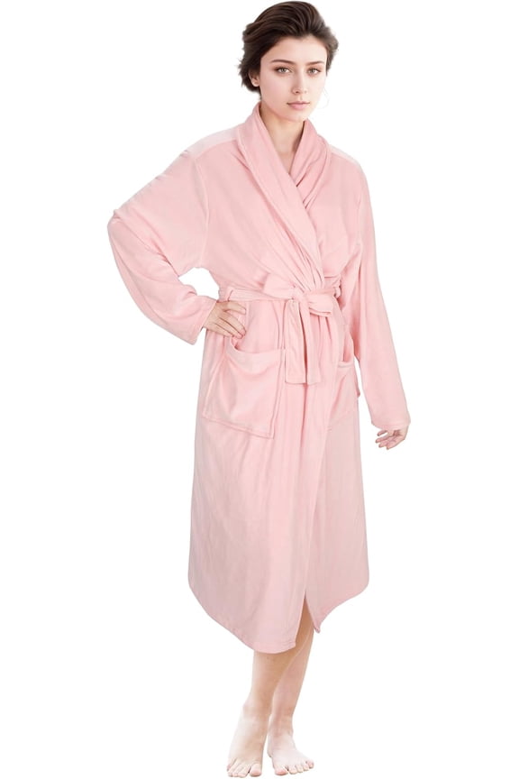 Comfort All-Season Robe, Ultra-Smooth Womens Robe, Breathable,Luxury for Everyday Indulgence, Skin-friendly