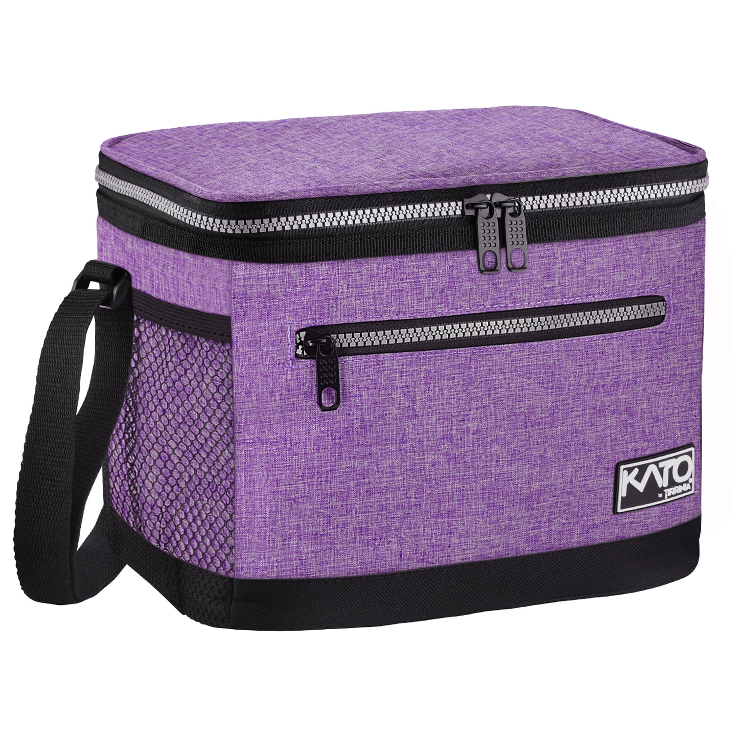 HIZUWKY Light Purple Solid Color Lunch Box Insulated Lunch Bag for Teens  Kids Boys Girls Women Lunchbox Reusable Lunch Pail Cooler for School Work