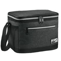 Tirrinia Insulated Lunch Box Men Women,7.8L/ 15 Can Capacity,Oxford Lunch Bag with Shoulder Strap for Work School, Leakproof Soft Cooler Tote Adult