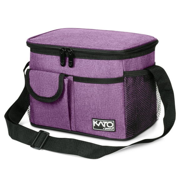 Tirrinia Insulated Lunch Box Women Men ,8L/ 15 Can Capacity,Oxford Lunch Bag for Work School, Cooler Lunch Bag Container Picnic Tote with Shoulder Strap