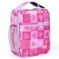 thumbnail image 1 of Tirrinia Insulated Lunch Box for Women, Portable Thermal Small Lunch Bag for Office Work Picnic, Reusable Compact Lunchbox Cooler Tote for Adults Teens, Hot Pink Heart, 1 of 8