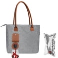 thumbnail image 1 of Tirrinia Insulated Wine Tote Bag, Gray, 1 of 7