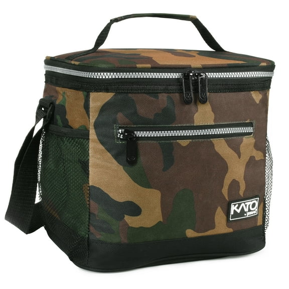 Tirrinia Large Insulated Lunch Bag for Women Men , Oxford Leakproof Thermal Lunch Box Work School,Cooler Lunch Bag Container Picnic Tote, 10.5L/ 20 Can Capacity