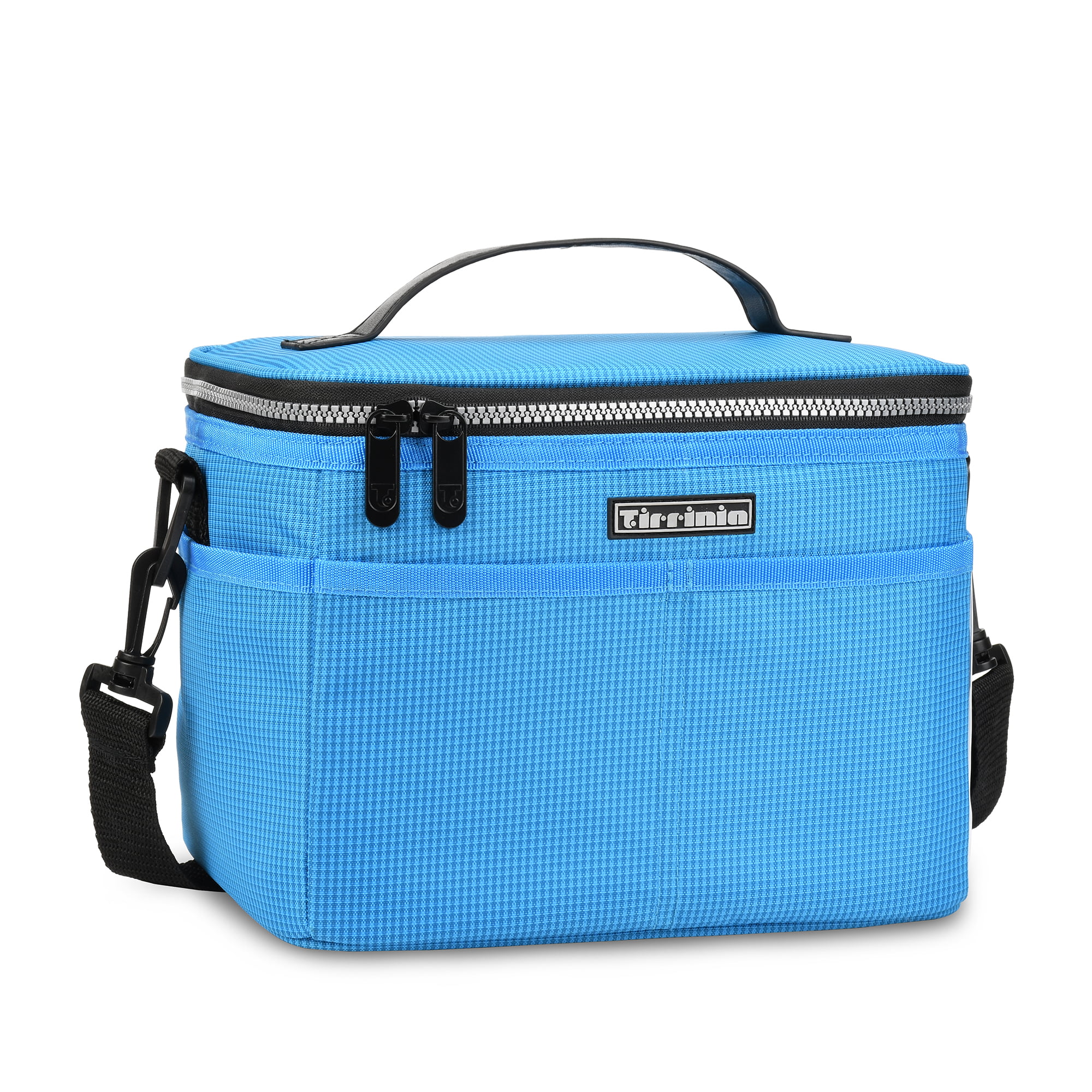 Tirrinia Leakproof Thermal Insulated Women's and Men's Lunch Bag for Work, Blue Checkered - image 1 of 7