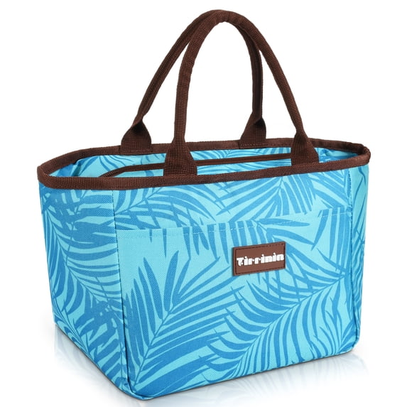 Tirrinia Mothers Day Gifts for Mom, Large Insulated Lunch Bag for Women, Reusable Cooler Tote with Shoulder Strap, Leakproof Thermal Lunch Box for Work, Office, Picnic, Travel