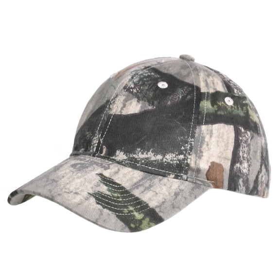 Tirrinia Men's Trout Ventilate Mesh Fish Embroidery Cap Fishing Hat Navy Blue