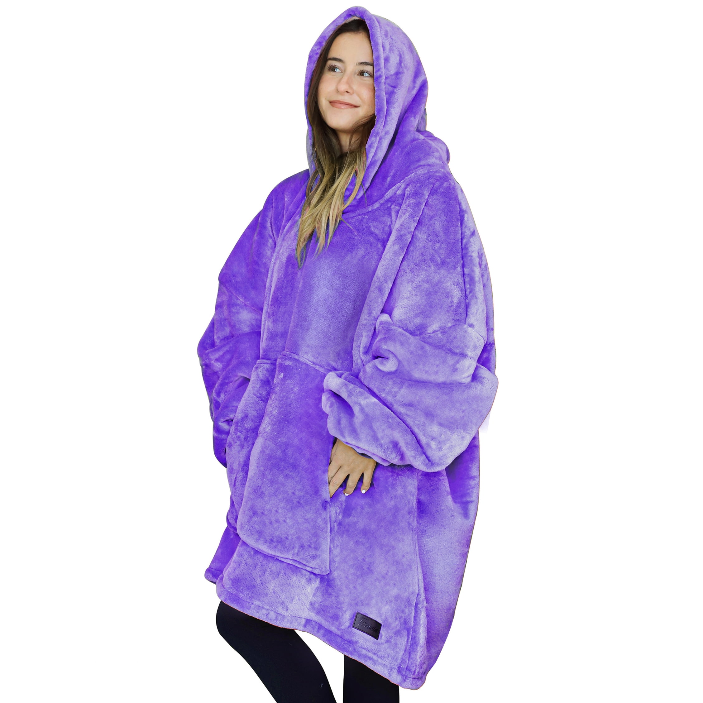 Tirrinia Oversized Blanket Sweatshirt Comfortable Sherpa Giant