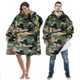 thumbnail image 1 of Tirrinia Oversized Sherpa Hoodie Blanket for Adults, 1 of 8