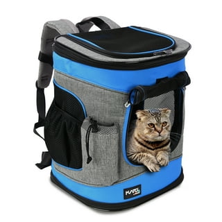 Sixtyshades Pet Carrier Backpack Front Pack Dog Cat Carrier Travel Bag Legs  Out Easy-Fit for Small Medium Pets Outdoor Traveling 