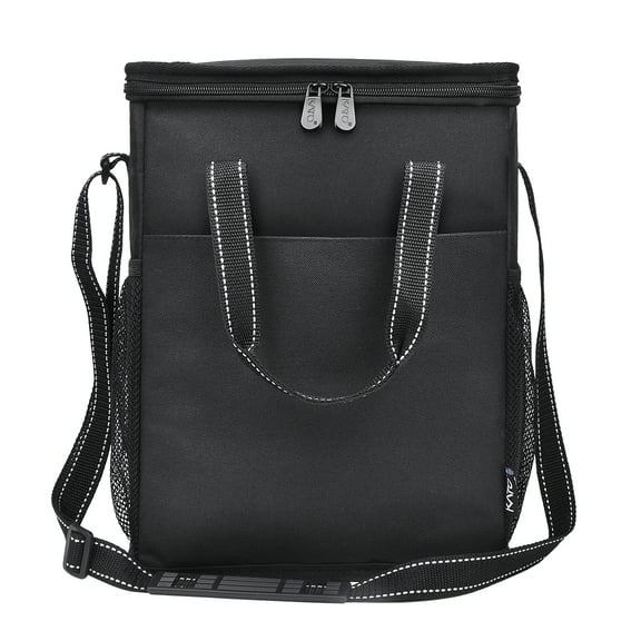 Tirrinia Polyester Leakproof Insulated Wine Tote Cooler Bag,Wine Carrier,Champagne Carrier Bag,Portable Waterproof Wine Bag