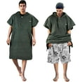 thumbnail image 1 of Tirrinia Surf Poncho Changing Towel Summer Swim Robe with Hood, Portable Dressing Room, Stylish & Multi-Functional for Surfing Beach Adult Men Women, 1 of 8