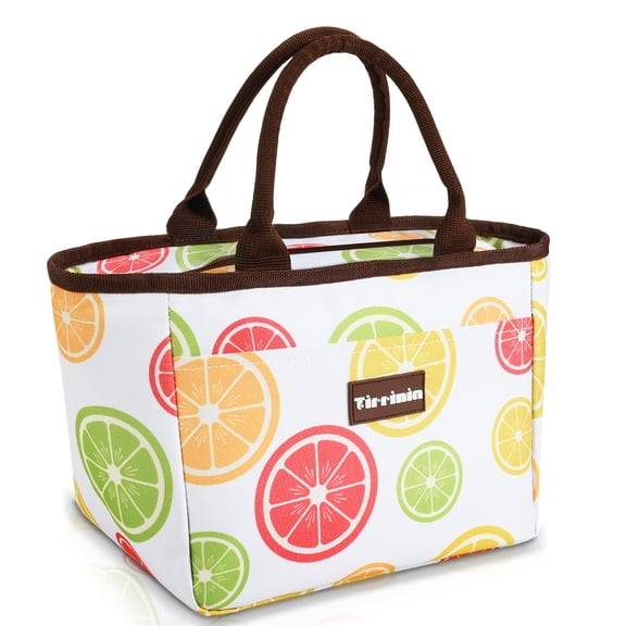 Tirrinia Tote Lunch bag for Women, Mothers Day Gifts for Mom, Reusable Leak Proof Lunch Box, Thermal Lunch Bag Leakproof for Work Office, Picnic, Travel, School