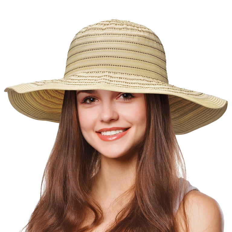 Oversized Tan Striped Floppy Straw Sun Hat J. Crew | Accessories | J Crew Tan Red Striped Oversized  main image 3